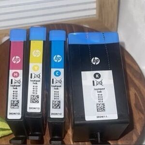 *READ* OEM Sealed HP Ink 910 912 914 915 Black tri Color Pack instant Set 23/24